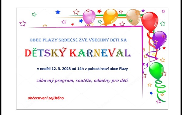 Dětský karneval