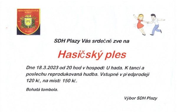 Hasičský ples