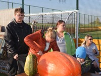 fotografie 22 / 32 - Halloweenské vydlabávání dýní - fotografie